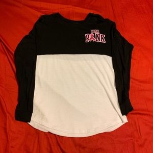 “Team Pink” breast cancer awareness long sleeve